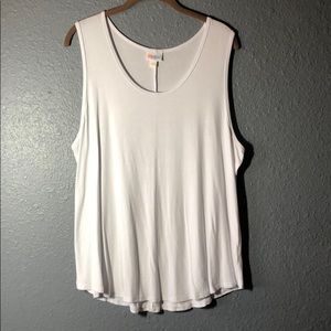 White 3x Lularoe tank